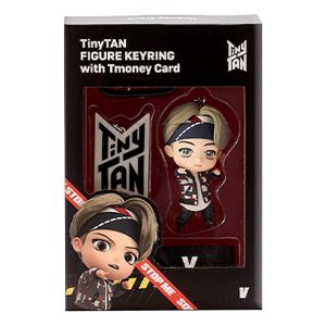 BTS TinyTan Figure Keyring with Tmoney Card V