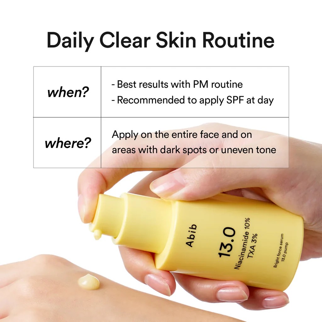 ABIB Bright Force Serum 13.0 Pump - Image 7